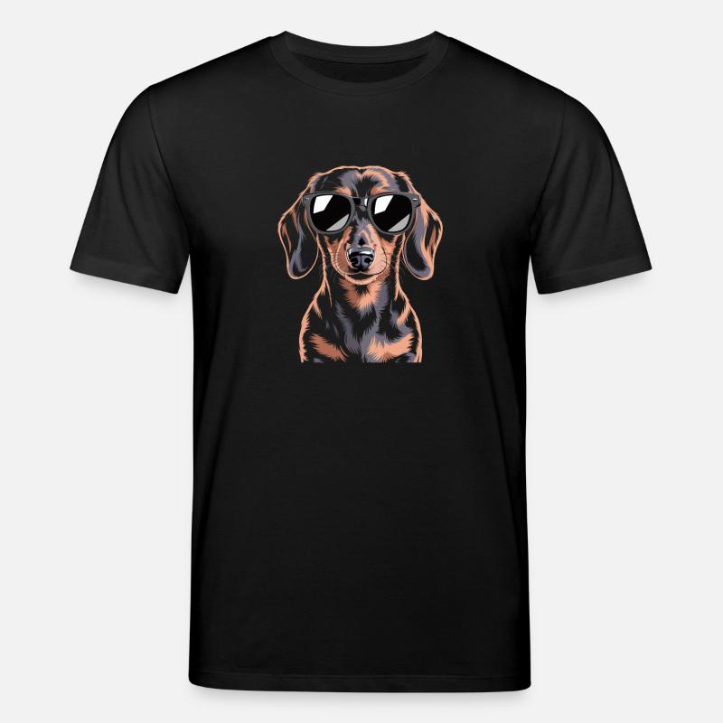 Teckel - T-shirt bio CREATOR Stanley/Stella Unisexe - noir