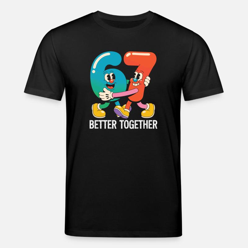 Six et Sept : Mieux ensemble - T-shirt bio CREATOR Stanley/Stella Unisexe - noir