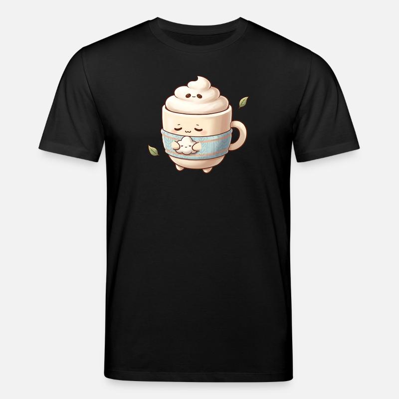 Tasse à café Nuage Douillet - T-shirt bio CREATOR Stanley/Stella Unisexe - noir
