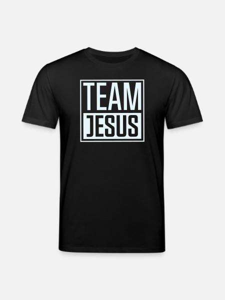 Team Jesus - Stanley/Stella CREATOR Unisex Organic T-Shirt - black