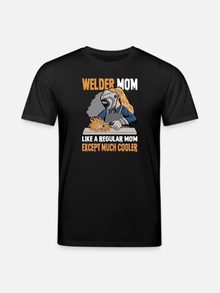Schweißer Spruch Geschenke Für Metallbauer - Stanley/Stella Unisex Bio-T-Shirt CREATOR - Schwarz