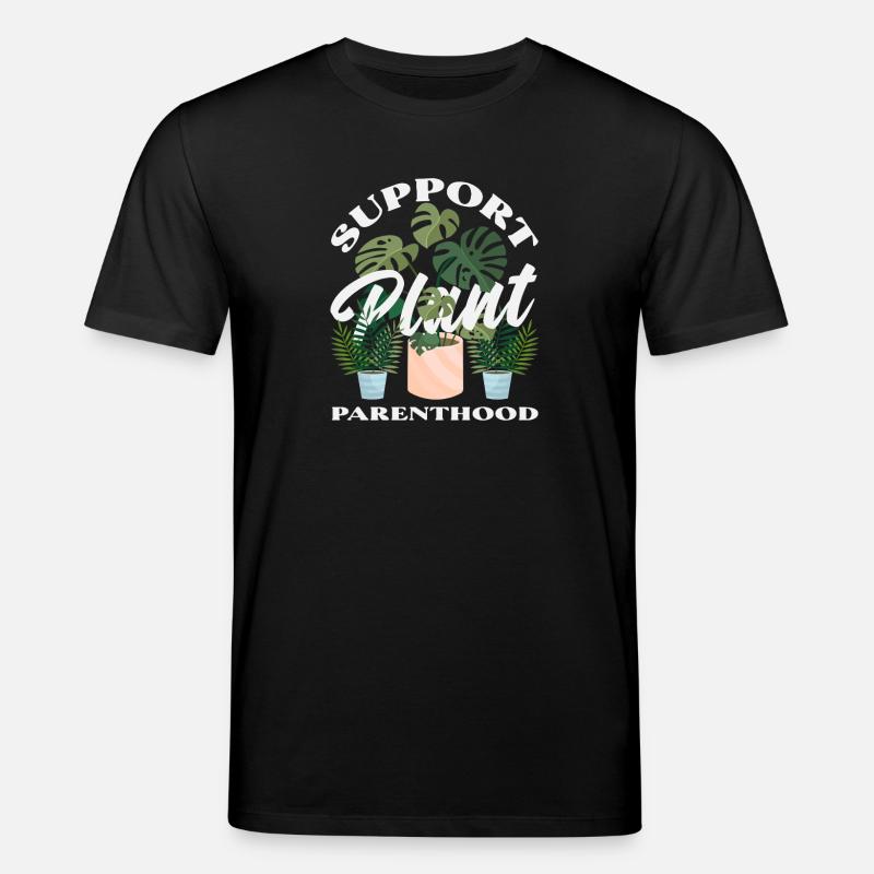 Unterstützung Der Pflanzenelternschaft - Stanley/Stella Unisex Bio-T-Shirt CREATOR - Schwarz