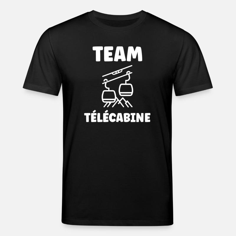 Gondelteam - Stanley/Stella Unisex Bio-T-Shirt CREATOR  - Schwarz