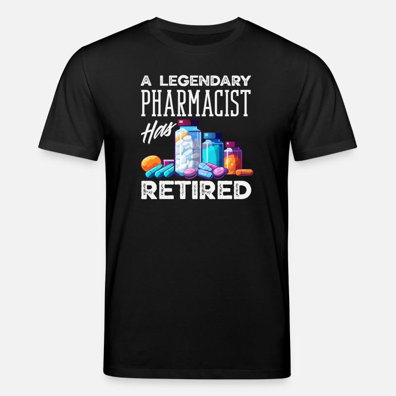 Apotheker Pharmazeutisch-technischer - Stanley/Stella Unisex Bio-T-Shirt CREATOR  - Schwarz