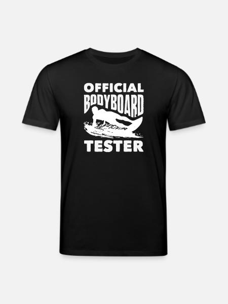 Surfing Surfboarder Bodyboarder - Stanley/Stella CREATOR Unisex Organic T-Shirt - black