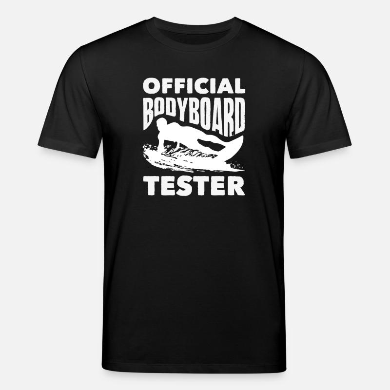 Surfeur Surfeur Bodyboarder - T-shirt bio CREATOR Stanley/Stella Unisexe - noir