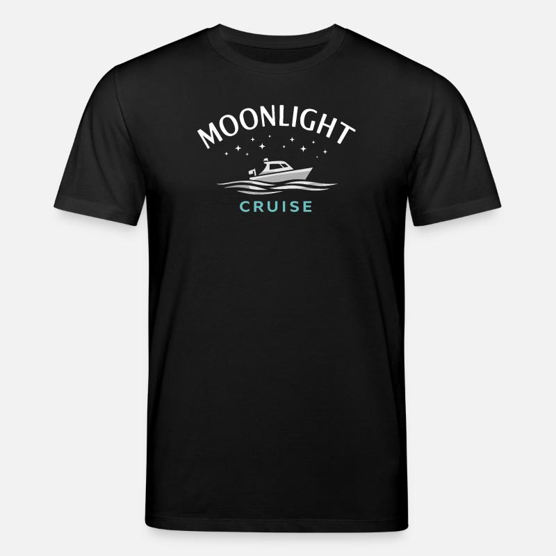 Nachtbootfahren Mit - Stanley/Stella Unisex Bio-T-Shirt CREATOR  - Schwarz
