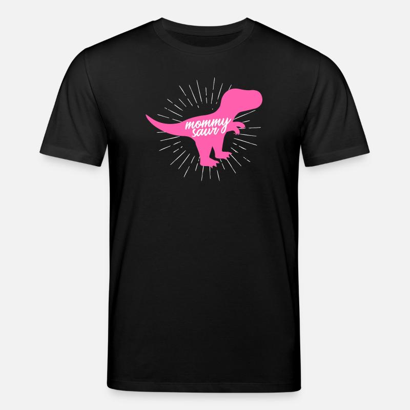 Mommysaur T-Rex Silhouette de dinosaure - T-shirt bio CREATOR Stanley/Stella Unisexe - noir