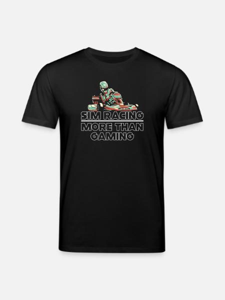 Sim-Racing mehr als Gaming - Stanley/Stella Unisex Bio-T-Shirt CREATOR  - Schwarz