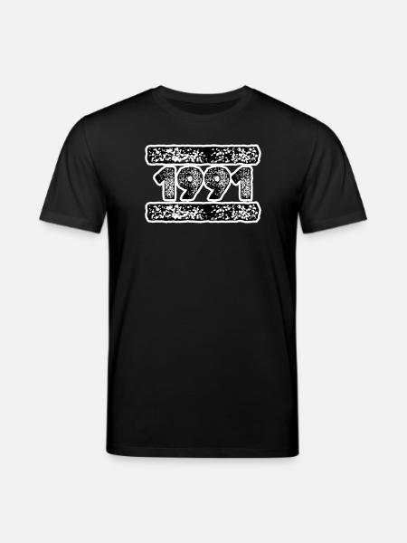 1991 1991 - T-shirt bio CREATOR Stanley/Stella Unisexe - noir