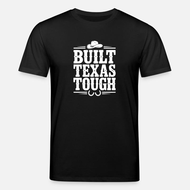 Construit Texas Tough - T-shirt bio CREATOR Stanley/Stella Unisexe - noir