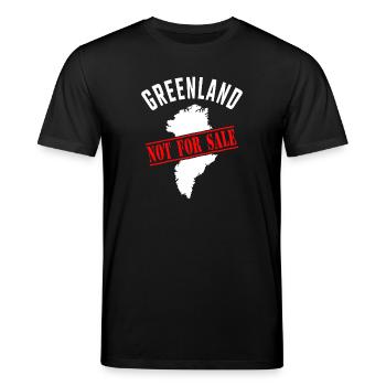 Greenland Not for Sale - Stanley/Stella Unisex Bio-T-Shirt CREATOR  - Schwarz - Vorne - Alina (178cm) & Michal (187cm)