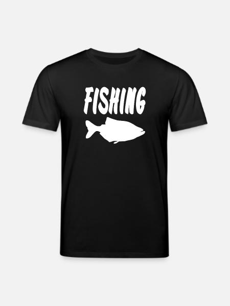 Angling - Stanley/Stella CREATOR Unisex Organic T-Shirt - black
