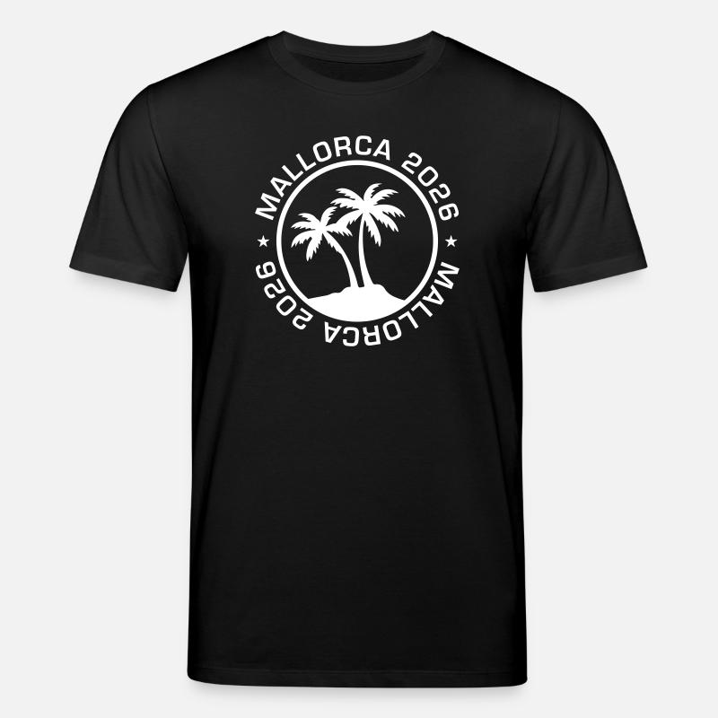 Mallorca 2026 - Stanley/Stella Unisex Bio-T-Shirt CREATOR  - Schwarz