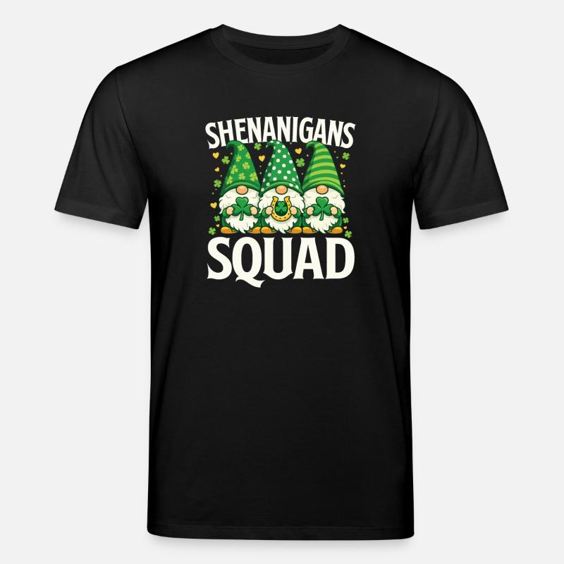Shenanigans-Mannschaft St Patrick's Irish - Stanley/Stella Unisex Bio-T-Shirt CREATOR  - Schwarz