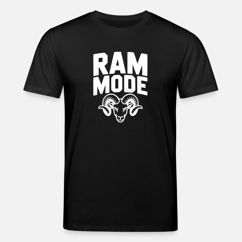 Ram Mode - Stanley/Stella CREATOR Unisex Organic T-Shirt - black