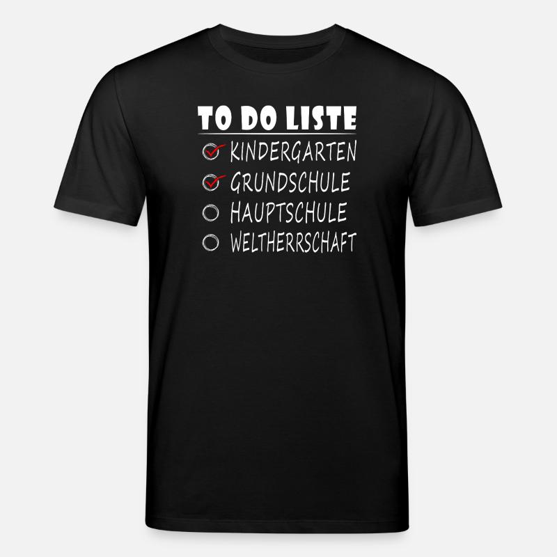Lehrer Hauptschule Abschiedsgeschenk Abschied - Stanley/Stella Unisex Bio-T-Shirt CREATOR - Schwarz
