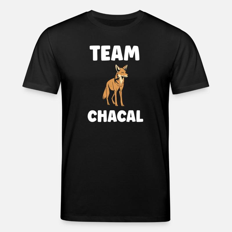 Schakal - Stanley/Stella Unisex Bio-T-Shirt CREATOR  - Schwarz