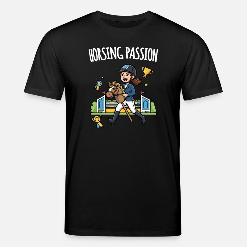 Horsing Passion - Stanley/Stella Unisex Bio-T-Shirt CREATOR  - Schwarz