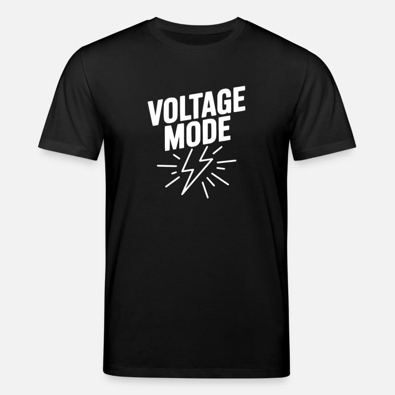 Spannungsmodus - Stanley/Stella Unisex Bio-T-Shirt CREATOR  - Schwarz