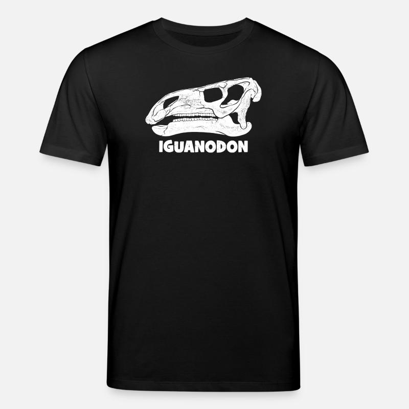 Fossile d’iguanodon - T-shirt bio CREATOR Stanley/Stella Unisexe - noir