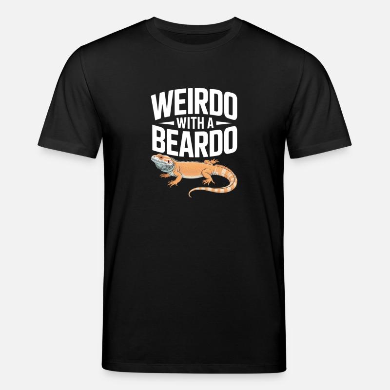 Un Drôle avec un Beardo - T-shirt bio CREATOR Stanley/Stella Unisexe - noir