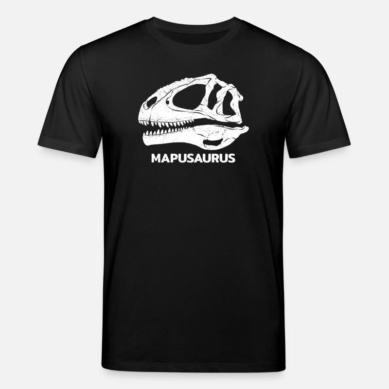 Mapusaurus Schädel Fossil - Stanley/Stella Unisex Bio-T-Shirt CREATOR  - Schwarz