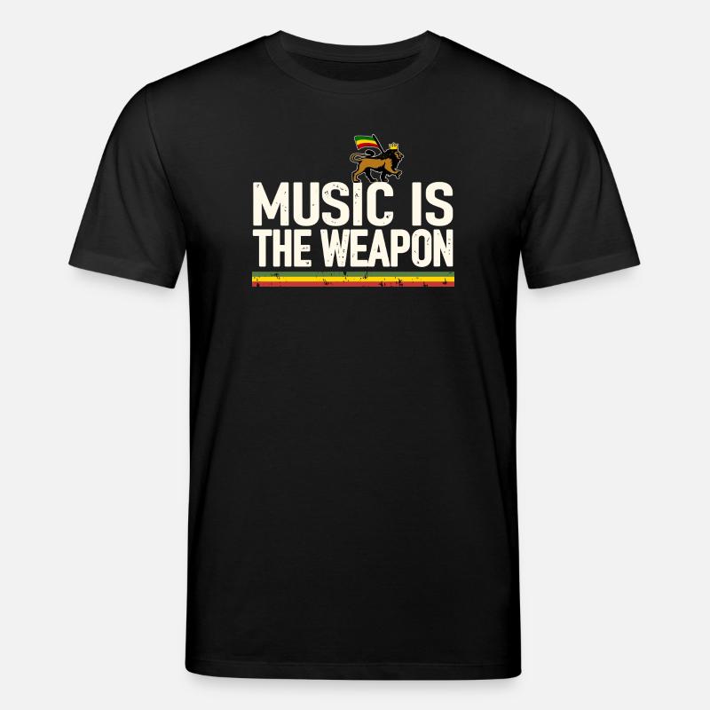 Reggae Music - Stanley/Stella Unisex Bio-T-Shirt CREATOR  - Schwarz