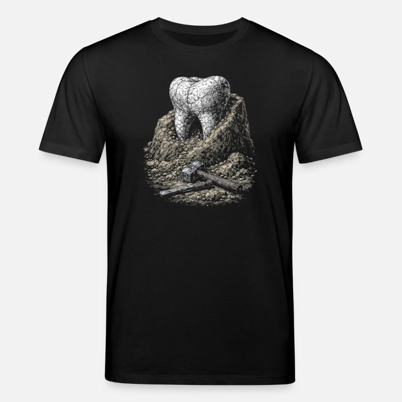 Dent dans la Roche - T-shirt bio CREATOR Stanley/Stella Unisexe - noir
