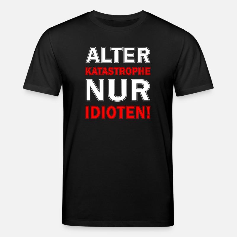 Nur Idioten Design - Stanley/Stella Unisex Bio-T-Shirt CREATOR  - Schwarz