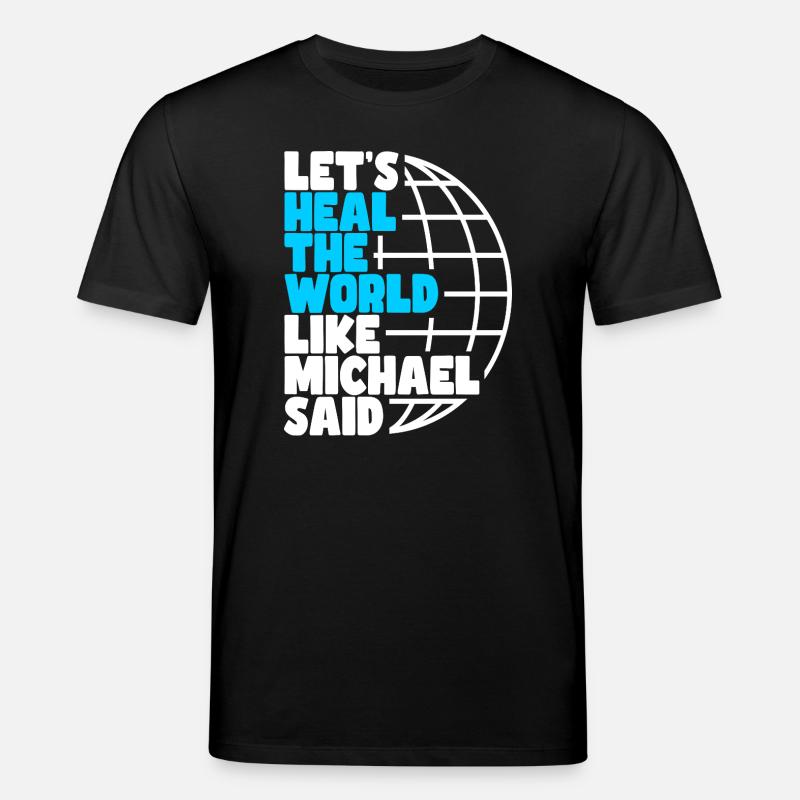 Heal the World - Stanley/Stella Unisex Bio-T-Shirt CREATOR  - Schwarz
