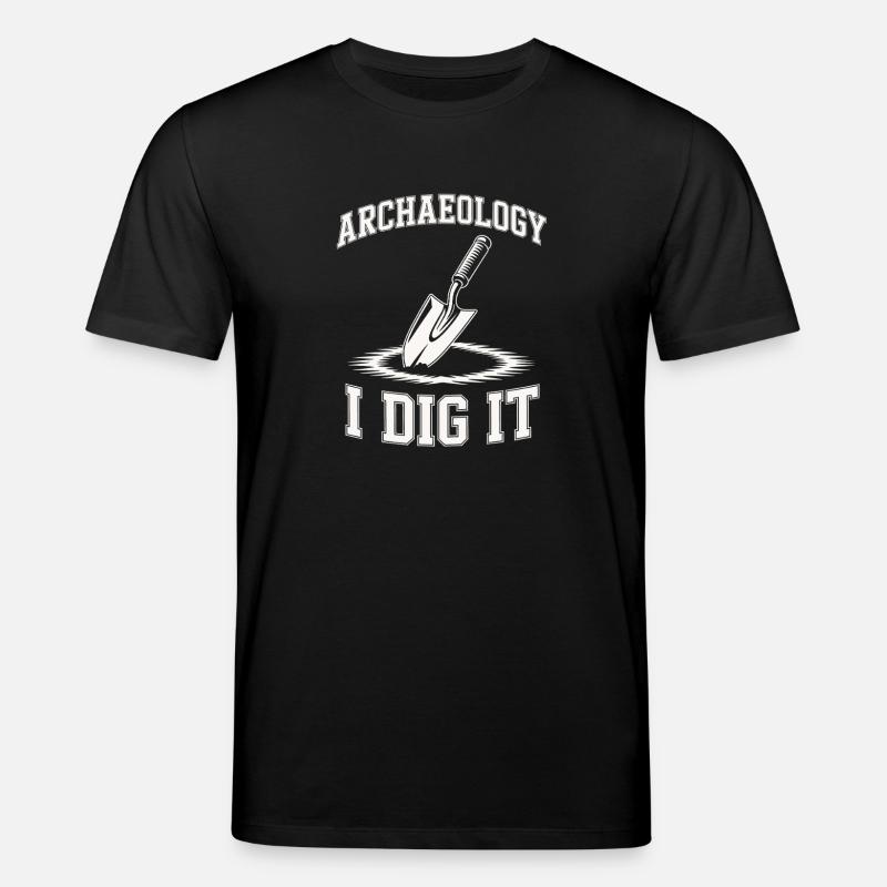 Archaeology I Dig It - Stanley/Stella CREATOR Unisex Organic T-Shirt - black