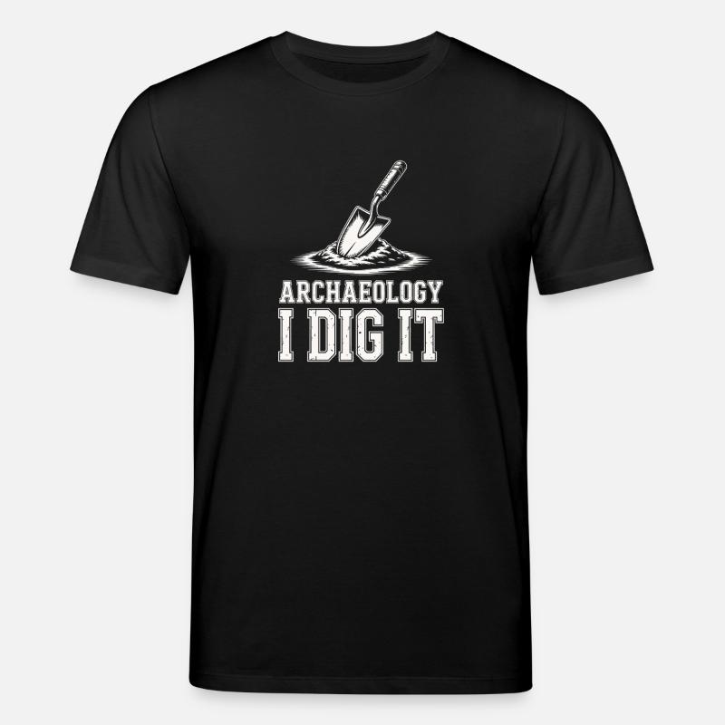 Archéologie Je le creuse Tee - T-shirt bio CREATOR Stanley/Stella Unisexe - noir