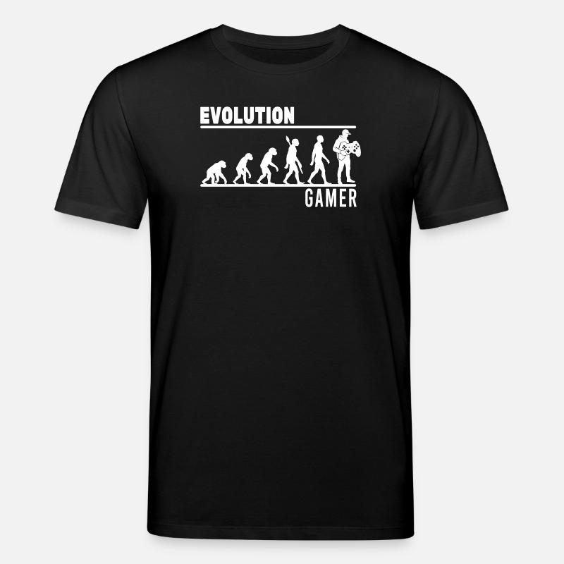Evolution Gamer - T-shirt bio CREATOR Stanley/Stella Unisexe - noir