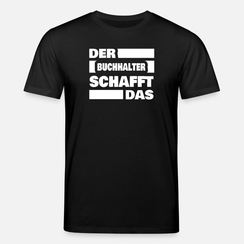 Buchhalter - Stanley/Stella Unisex Bio-T-Shirt CREATOR  - Schwarz