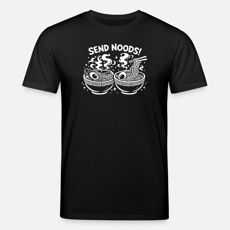 Send Noods – Édition Ramen - T-shirt bio CREATOR Stanley/Stella Unisexe - noir