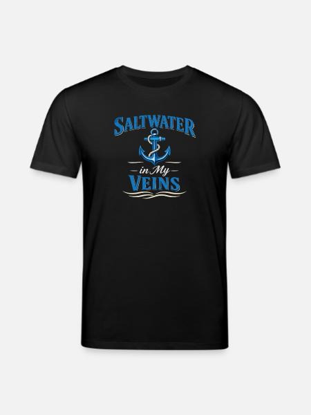 Seemannschaftsgeschenk Für Deckhand Ocean Work - Stanley/Stella Unisex Bio-T-Shirt CREATOR  - Schwarz