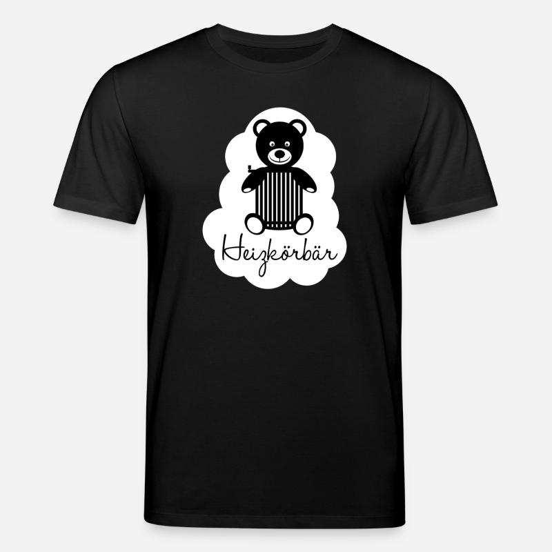 Heizkörbär - Stanley/Stella Unisex Bio-T-Shirt CREATOR  - Schwarz