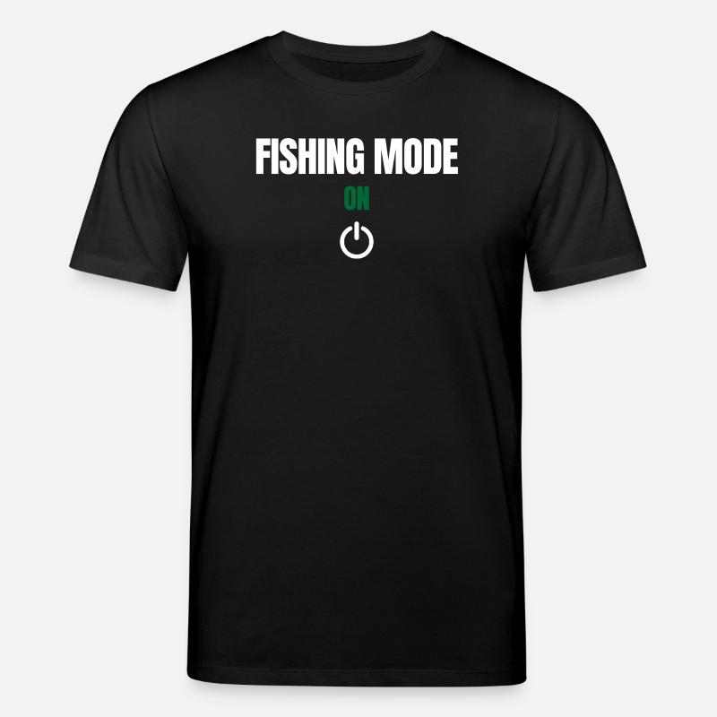 Mode pêche activé – Angeln Design - T-shirt bio CREATOR Stanley/Stella Unisexe - noir