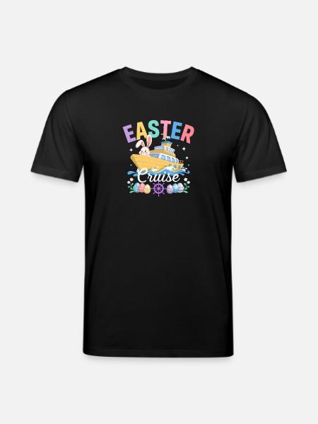 Easter Cruise Holiday Quote - Stanley/Stella CREATOR Unisex Organic T-Shirt - black