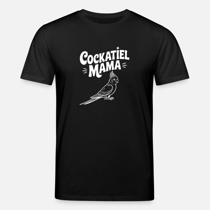Maman calopsitte - T-shirt bio CREATOR Stanley/Stella Unisexe - noir