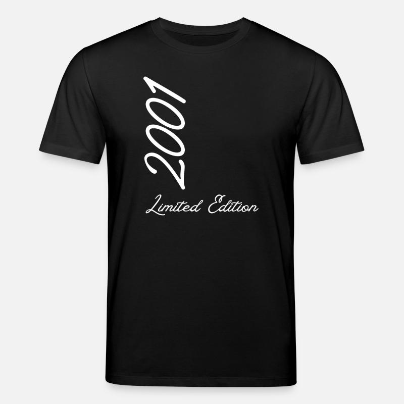 Année 2001 édition limitée - T-shirt bio CREATOR Stanley/Stella Unisexe - noir