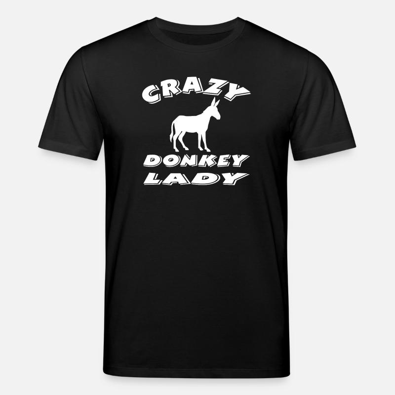 Esel - Stanley/Stella Unisex Bio-T-Shirt CREATOR  - Schwarz