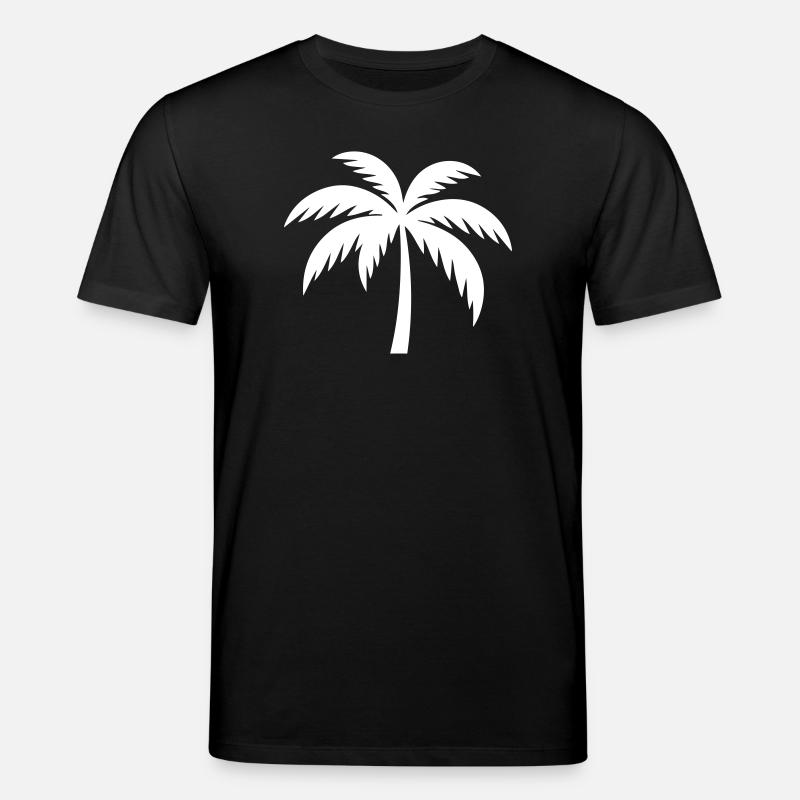 Palme Silhouette - Stanley/Stella Unisex Bio-T-Shirt CREATOR  - Schwarz
