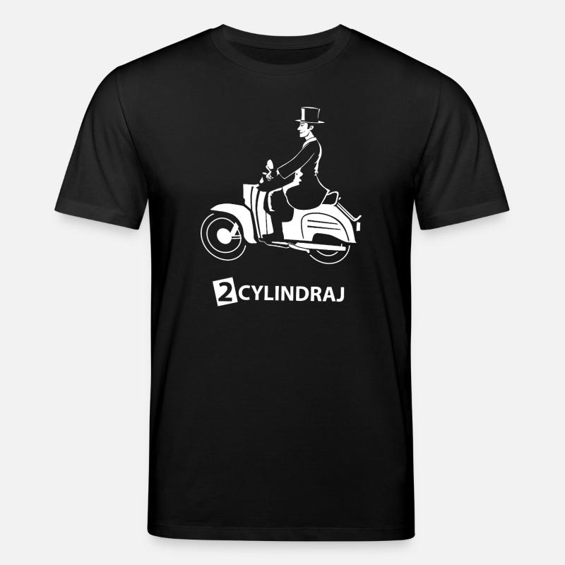 2 CYLINDRAJ - white - - Stanley/Stella Unisex Bio-T-Shirt CREATOR  - Schwarz
