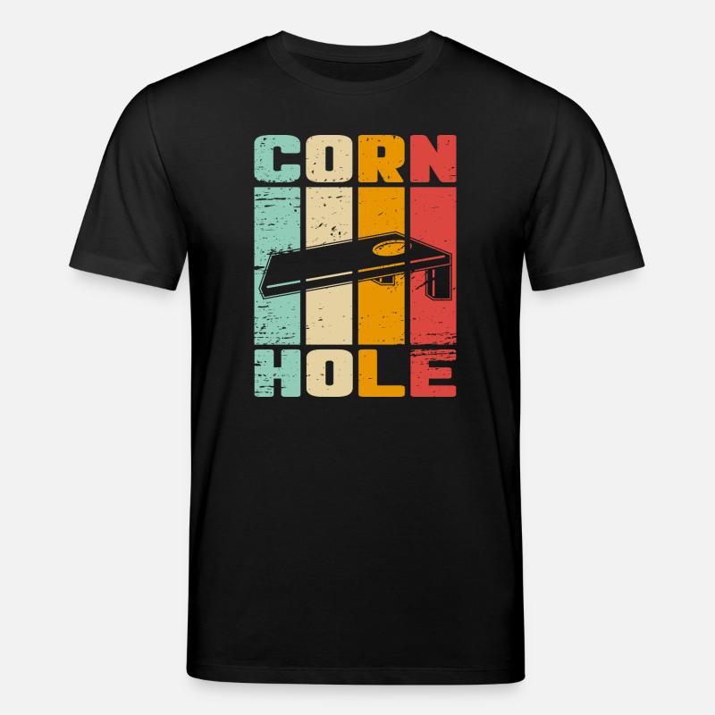 Cornhole - Stanley/Stella Unisex Bio-T-Shirt CREATOR  - Schwarz