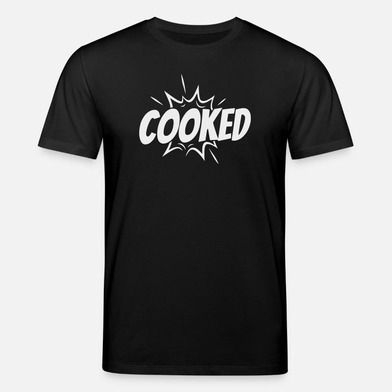 Cooked Explosive Comic Style - Stanley/Stella CREATOR Unisex Organic T-Shirt - black