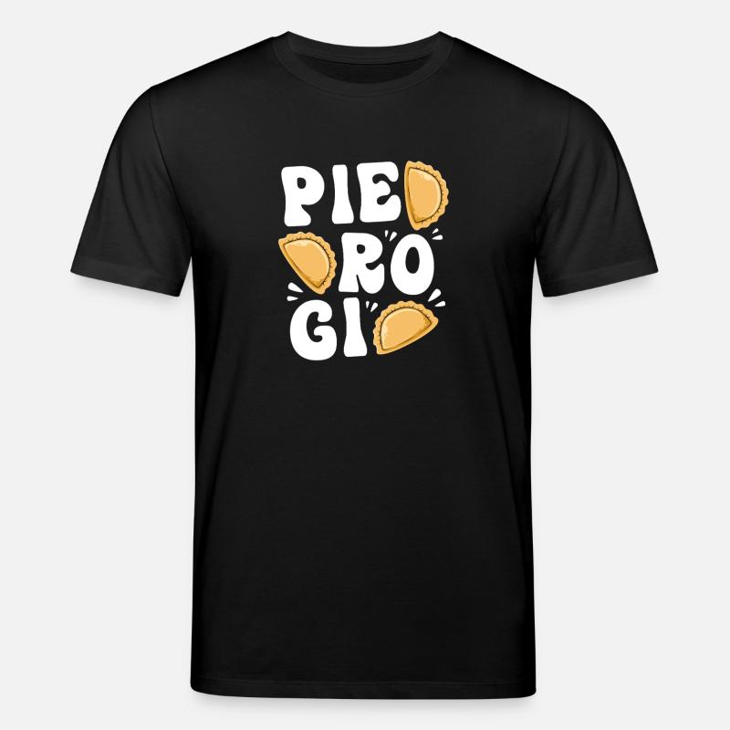Polen Polnisch Pierogi - Stanley/Stella Unisex Bio-T-Shirt CREATOR  - Schwarz