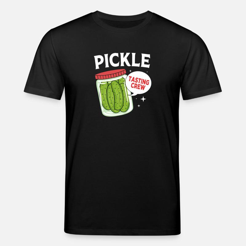 Essiggurke Gurke Gurken - Stanley/Stella Unisex Bio-T-Shirt CREATOR - Schwarz