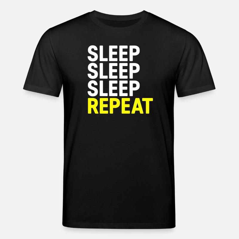 Søvn Søvn Søvn Gentag - Stanley/Stella CREATOR økologisk unisex-T-shirt - sort